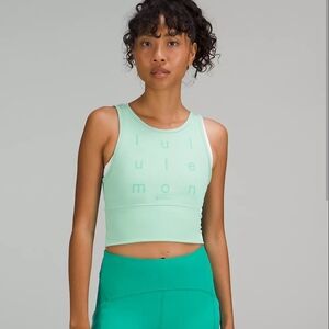 Lululemon Athletica Mint Green Crop Top